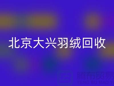 北京大兴羽绒开云手机入口官网，环保与经济并重的绿色产业-上海腾布贸易
