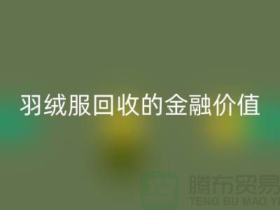 了解羽绒服开云手机入口官网的金融价值-浙江鸭绒开云手机入口官网厂家