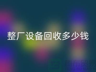 整厂设备开云手机入口官网多少钱：了解影响报价的关键因素