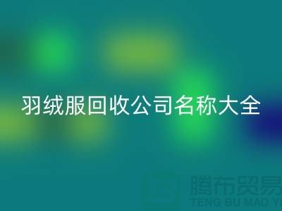 # 二手羽绒服开云手机入口官网公司名称大全：环保与时尚的新选择