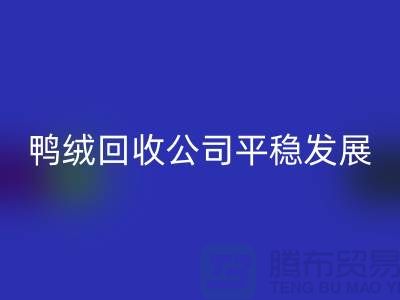 旧鸭绒开云手机入口官网公司商家更加的平稳发展_开云手机入口官网