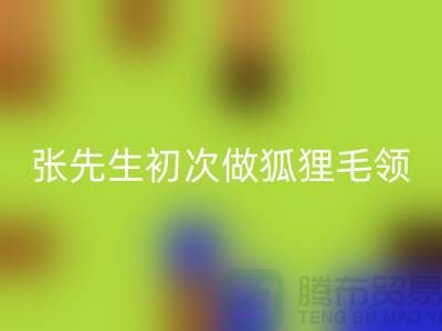 张先生初次做狐狸毛领比较谨慎-了解情况之后很释然-毛领开云手机入口官网厂家