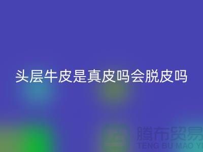 头层牛皮是真皮吗会脱皮吗?上海腾布贸易来回答