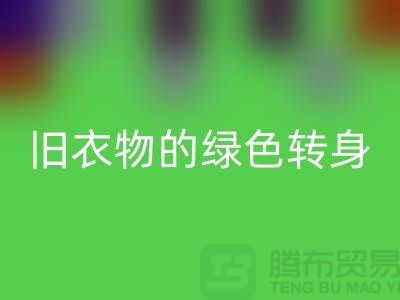 羽绒服开云手机入口官网：旧衣物的绿色转身