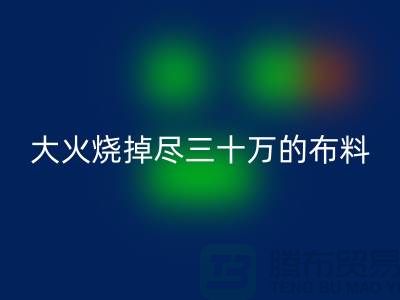 大火烧掉尽三十万的布料-该如何降低损失-库存布料开云手机入口官网公司