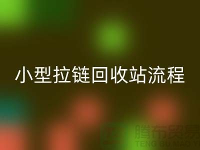 个人拾荒者与小型拉链开云手机入口官网站的具体流程及利润点