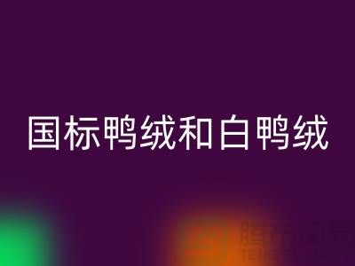 新国标鸭绒和白鸭绒的区别